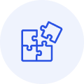 Flexible system scalability icon